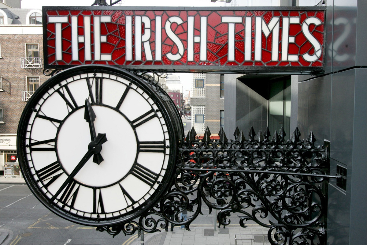 The Irish Times Clock